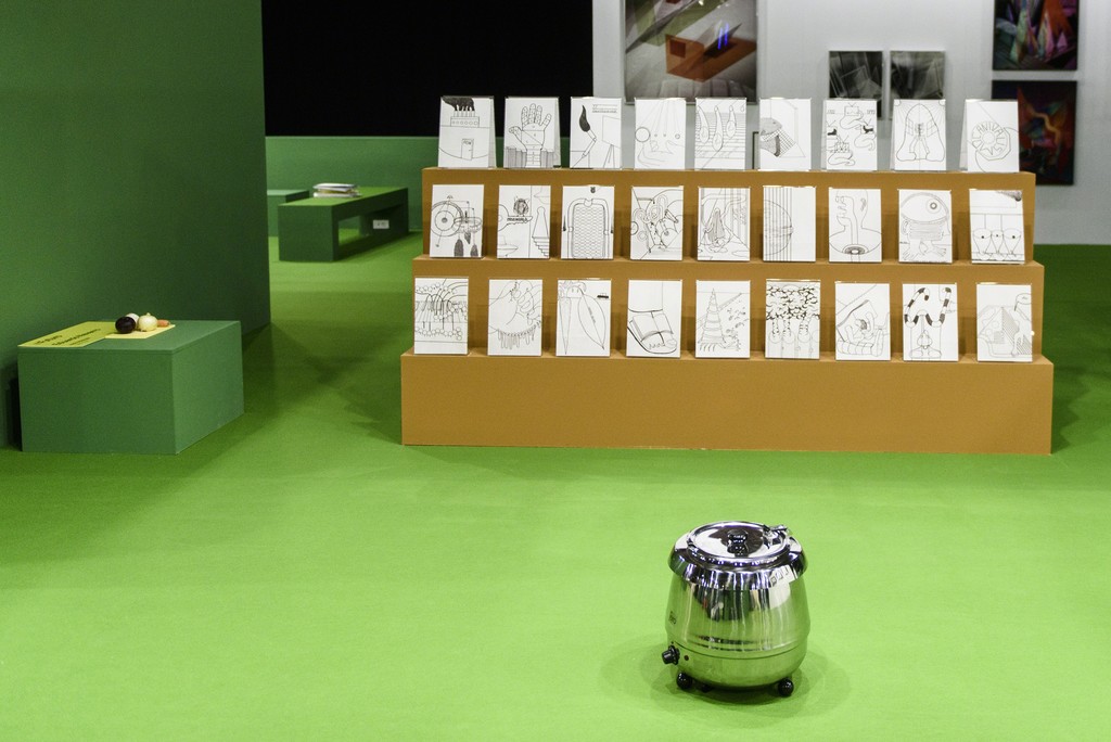 Eduardo Navarro -- ARCOmadrid 2018 -- photo © Luis Camacho, 2018 -- courtesy of the artist and Galeria Nara Roesler Eduardo Navarro -- ARCOmadrid 2018 -- photo © Luis Camacho, 2018 -- courtesy of the artist and Galeria Nara Roesler