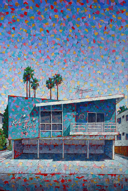 Raymond Logan, ‘Kokomo House’, 2020, Painting, Oil on canvas, George Billis Gallery