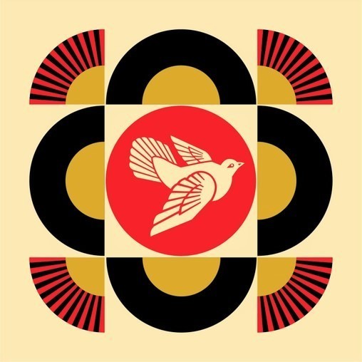 Shepard Fairey, ‘Dove Geometric’, ca. 2017, AYNAC Gallery