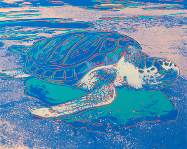 Andy Warhol, ‘Turtle’, 1985, Hindman
