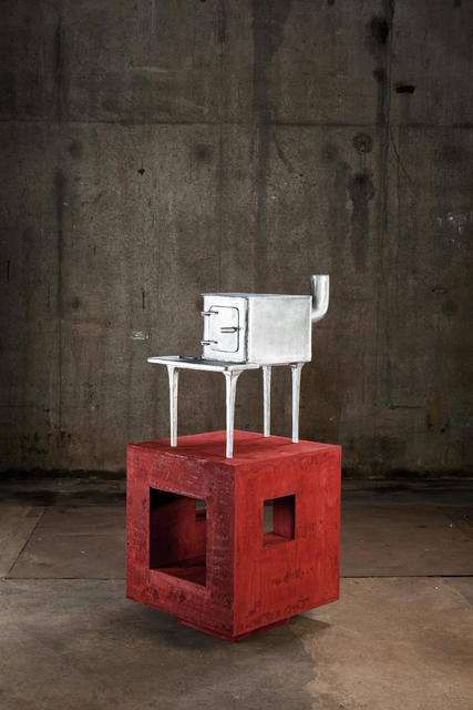Joep van Lieshout, ‘Happy Industry Stove’, 2015, Sculpture, Wood, aluminum, Almine Rech
