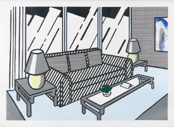 Roy Lichtenstein - Red Lamps