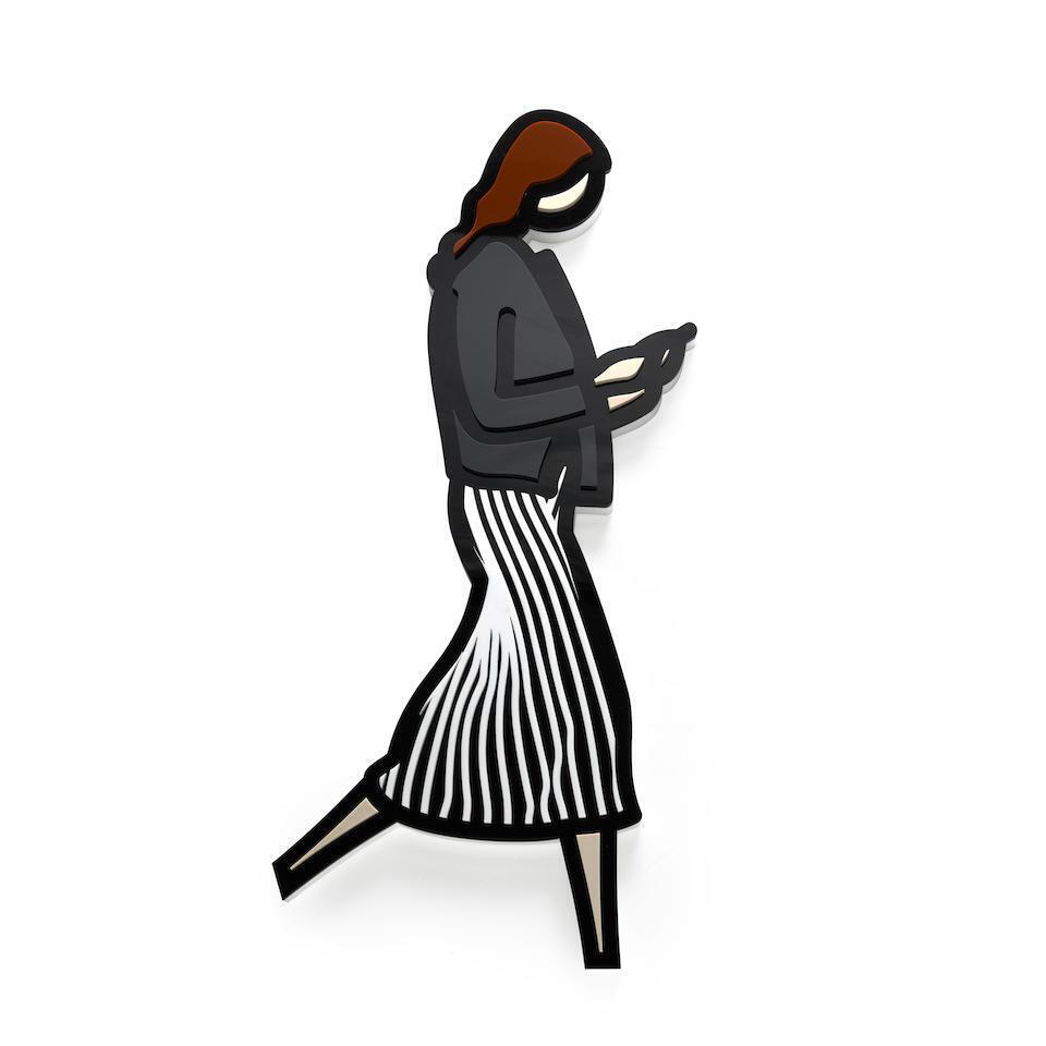 Julian Opie - Stripes, from Old Street