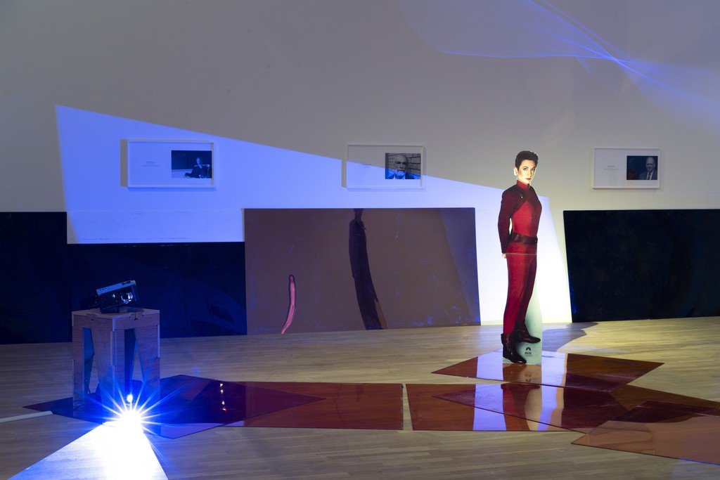 *Into the Dimensional Corridor*, 2014. Photo from the exhibition. Photo: Anders Sune Berg *Into the Dimensional Corridor*, 2014. Photo from the exhibition. Photo: Anders Sune Berg