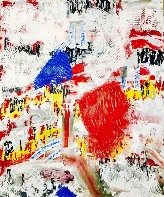 Vikash Jha, ‘Global Warming’, 2017, Painting, Acrylic and Mixed Media on Canvas, MvVO ART