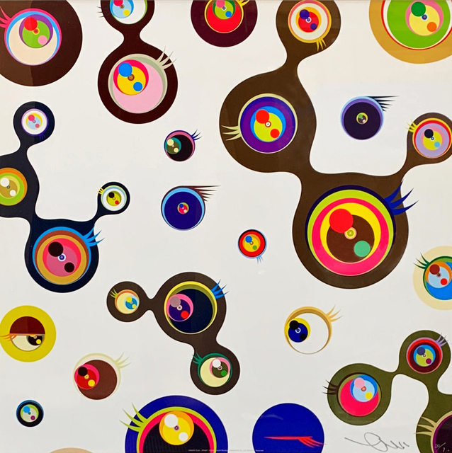 Takashi Murakami, ‘Jellyfish Eyes-white 3’, 2011, Print, Offset lithograph, Shukado Gallery