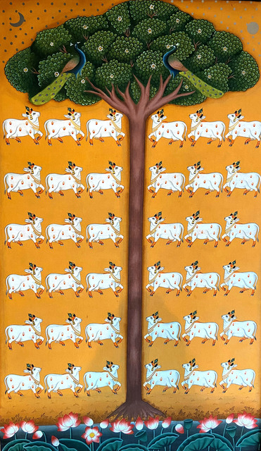 Vinod Sharma(Pichwai), ‘Untitled ’, 2020, Painting, Nathdwara on cloth, Arushi Arts