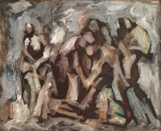 Maurice Golubov, ‘Rescue’, ca. 1945, Caldwell Gallery Hudson