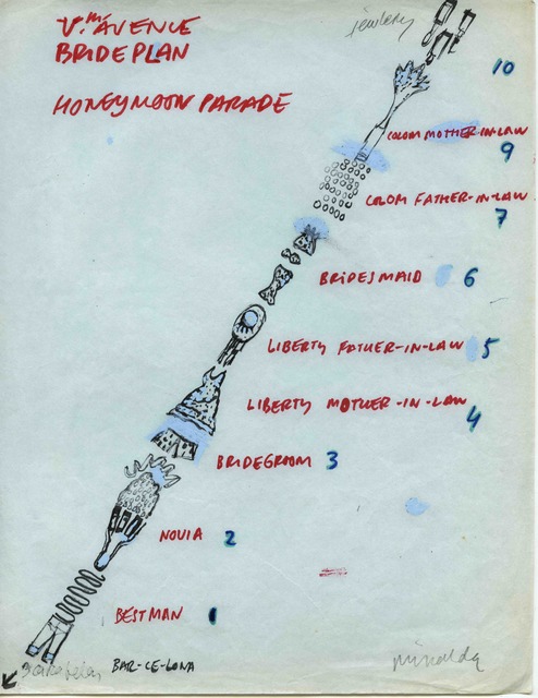 Antoni Miralda, ‘Bridal Plan’, 1986-1992, Henrique Faria Fine Art