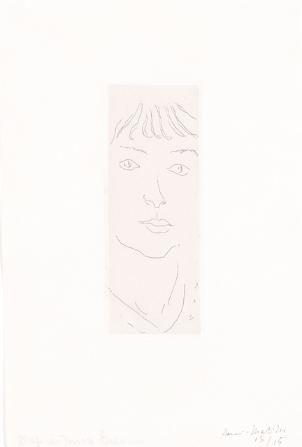 Henri Matisse, ‘Fanny de face’, 1914, Print, Etching on Chine appliqué on wove paper, Bernard Jacobson Gallery