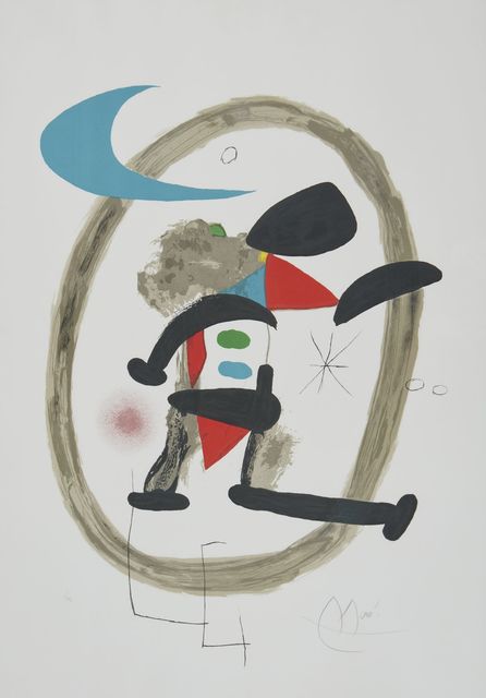 Joan Miró, ‘Arlequin Circonscrit’, 1973, Childs Gallery