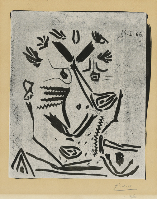 Pablo Picasso, ‘Portrait d’homme (Notre Dame de Vie)’, 1966, Christie's