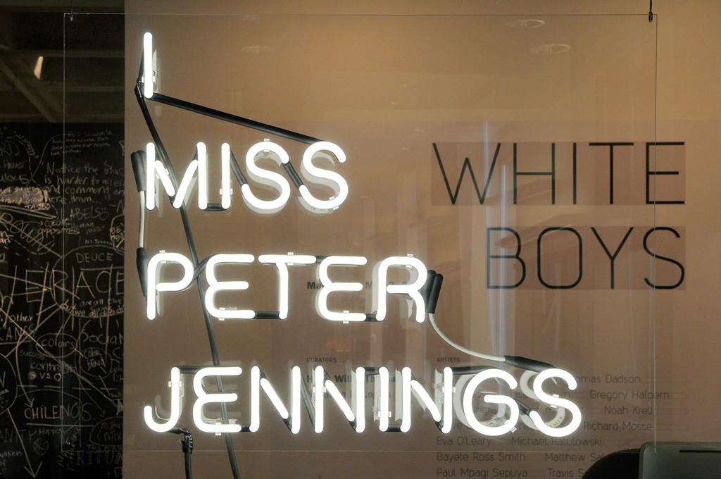 White Boys. Cantor Fitzgerald Gallery 2013. Photo: Lisa Boughter White Boys. Cantor Fitzgerald Gallery 2013. Photo: Lisa Boughter