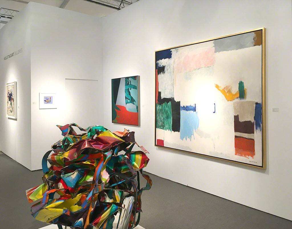 Art Miami Booth C211 - From lef to right: Joan Mitchell, Wayne Thiebaud, John Chamberlain, James Brooks, and Giorgio Cavallon Art Miami Booth C211 - From lef to right: Joan Mitchell, Wayne Thiebaud, John Chamberlain, James Brooks, and Giorgio Cavallon
