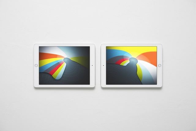 Massimo Grimaldi, ‘Abstract Nostalgia, Images Shown on Two Apple iPad Air 2s’, 2014, West Den Haag