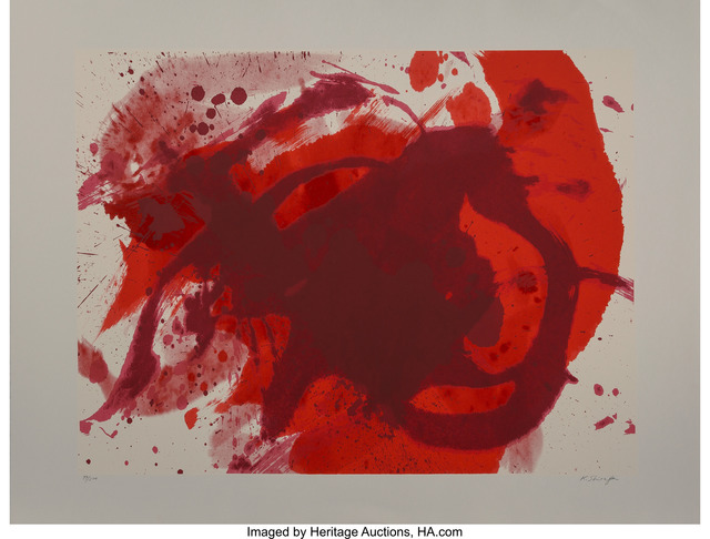 Kazuo Shiraga, ‘Passionate Winter, from Official Arts Portfolio of the XXIVth Olympiad, Seoul, Korea’, 1988, Heritage Auctions
