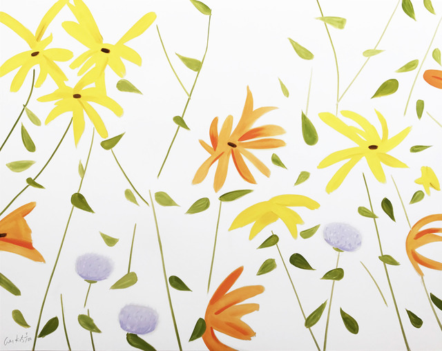 Alex Katz, ‘Flowers 2’, 2017, Hamilton-Selway Fine Art