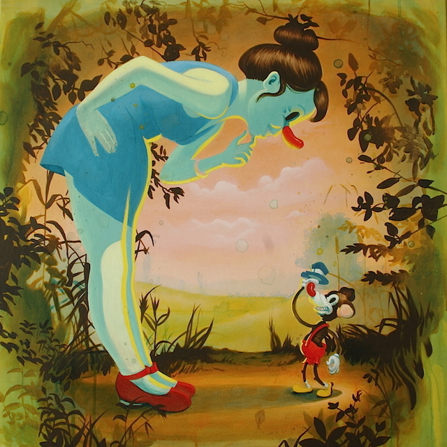 Victor Castillo, ‘To drunk to fuck’, 2015, Painting, Acrylic on canvas, Isabel Croxatto Galería