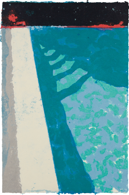 David Hockney, ‘Steps with Shadow F (Paper Pool 2)’, 1978, Phillips