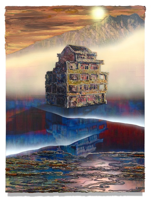 Gordon Cheung, ‘No Place’, 2018, Painting, Mixed media on canvas, Galerie Huit