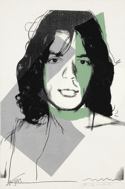Andy Warhol, ‘Mick Jagger (FS II.138)’, 1975, Print, Screenprint on Arches Aquarelle (rough) Paper, Revolver Gallery