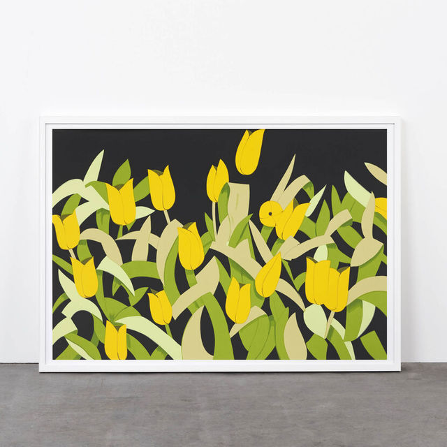 Alex Katz, ‘Yellow tulips’, 2014, Weng Contemporary
