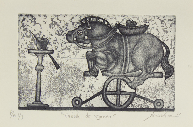 Isidro Fabián, ‘Caballo de rejoneo’, Bernardini Art Gallery & Auction House