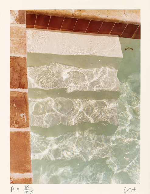 David Hockney, ‘Steps into water’, 1975, Galerie Lelong & Co.