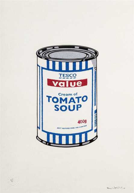 Banksy, ‘Soup Can’, Tate Ward Auctions