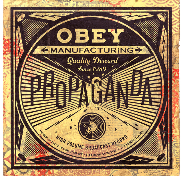 Shepard Fairey (OBEY), ‘Quality Discord’, 2013, Underdogs Gallery