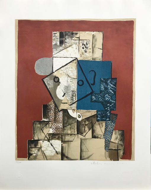 Pablo Picasso, ‘VISAGE SUR FOND ROUGE’, 1979-1982, Gallery Art