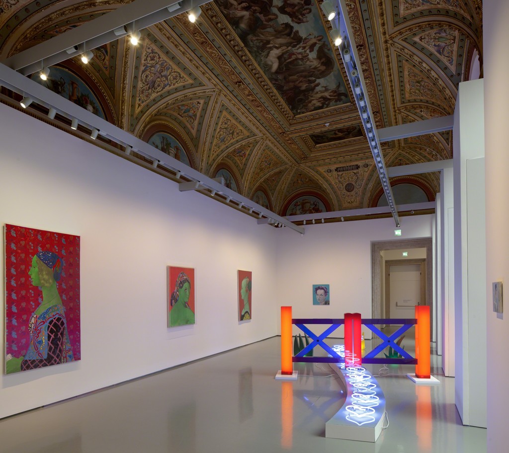Martial Raysse Installation view at Palazzo Grassi 2015 Ph : © Fulvio Orsenigo © Martial Raysse by SIAE 2015 Martial Raysse Installation view at Palazzo Grassi 2015 Ph : © Fulvio Orsenigo © Martial Raysse by SIAE 2015