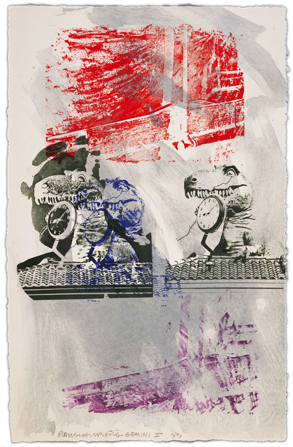 Robert Rauschenberg, ‘Chronosaur’, 1993, Gemini G.E.L. at Joni Moisant Weyl