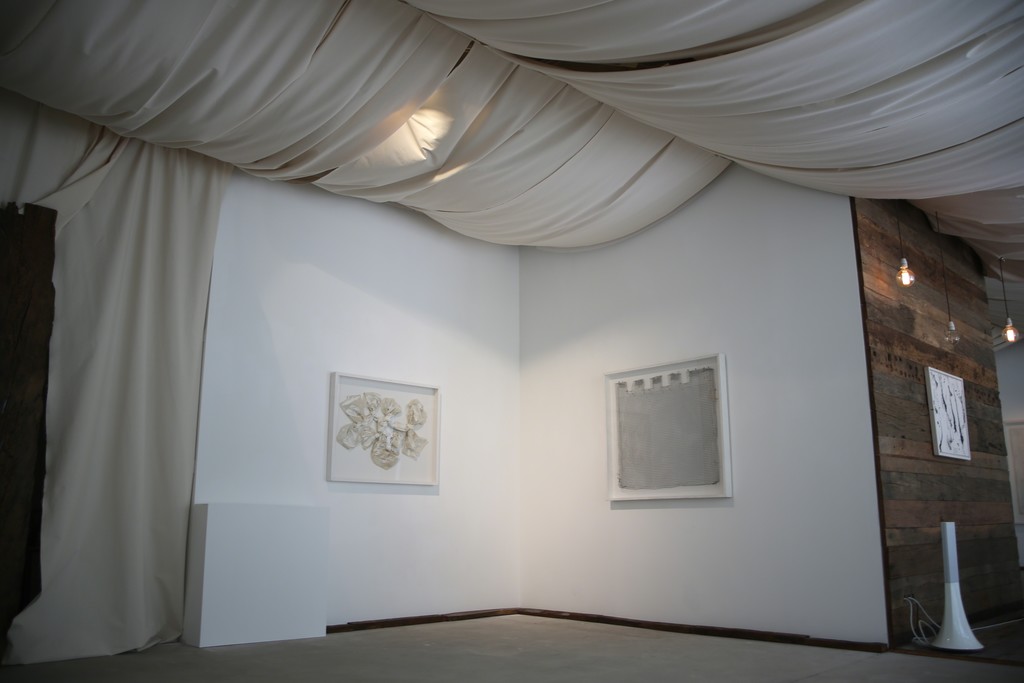 Installation view, Herbert Zangs, White is the loneliest colour, Engelage & Lieder, 2016 Installation view, Herbert Zangs, White is the loneliest colour, Engelage & Lieder, 2016
