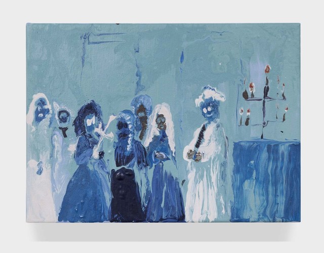 Genieve Figgis, ‘Blue Cult’, 2015, Half Gallery