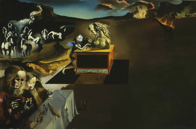 Salvador Dalí, ‘Inventions of the Monsters’, 1937, Painting, Oil on canvas, Art Institute of Chicago