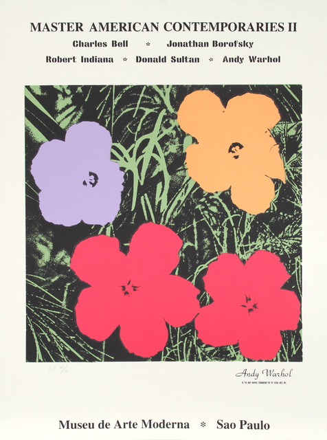 Andy Warhol, ‘Flowers from Master American Contemporaries II’, 1994, RoGallery