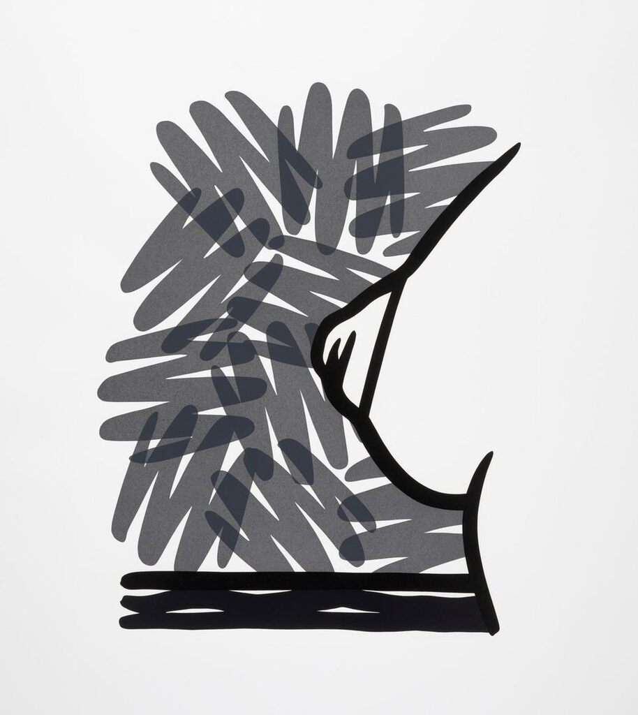 Tom Wesselman - Seascape Tit with Scribbles