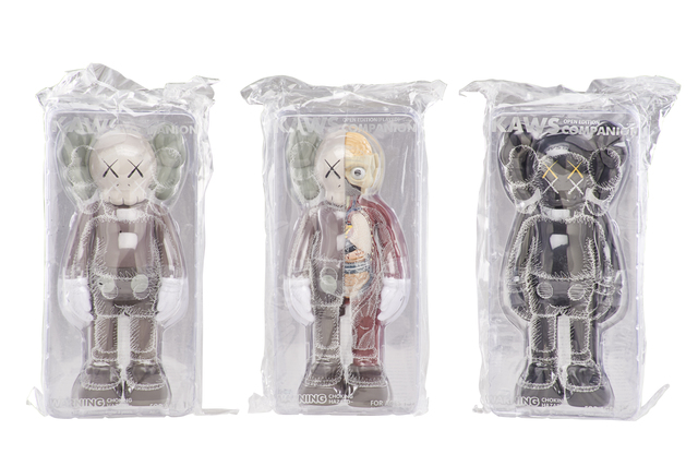 KAWS, ‘Three Companions (black, brown and flayed)’, 2016, Rago/Wright