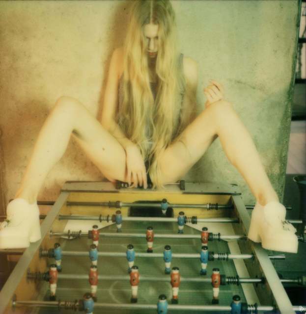 Carmen de Vos, ‘Kickers (Walk like you understand Fashion)’, 2015, Photography, Digital archival pigment Print, based on a Polaroid, not mounted, Instantdreams
