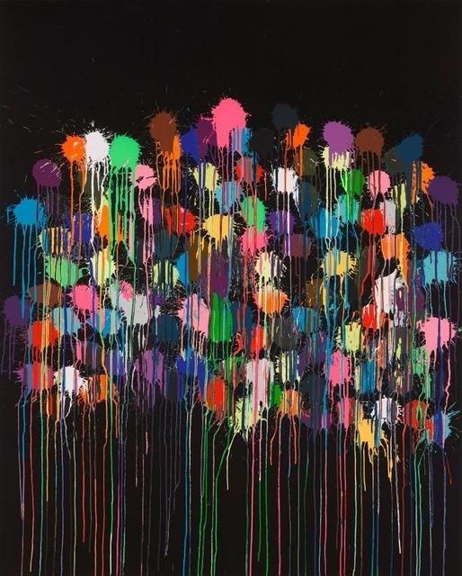 Ian Davenport, ‘Colour Splat Bang’, 2019, Cristea Roberts Gallery