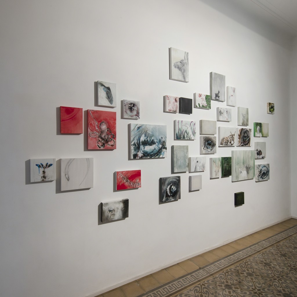 Tiziana Pers, CAPUT CAPITIS I, 2019. Installation view at aA29 Project Room Milano. Photo by Antonio Maniscalco. Tiziana Pers, CAPUT CAPITIS I, 2019. Installation view at aA29 Project Room Milano. Photo by Antonio Maniscalco.