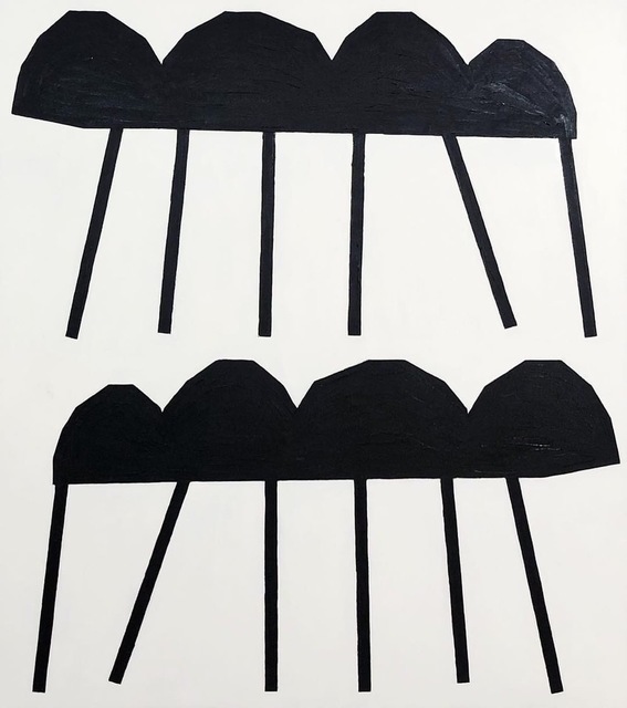 Bertrand Fournier, ‘The ants’, 2019, Painting, Oil and gesso on linen, Sebastian Fath Contemporary