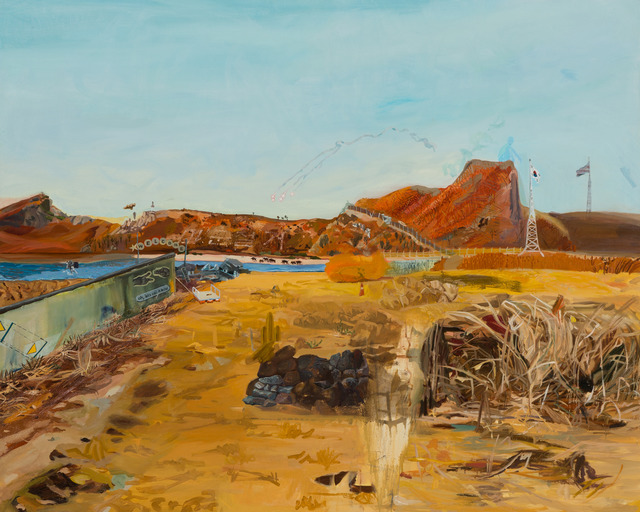 Chaegang Jeon, ‘Yellow Landscape’, 2013, Painting, Oil on canvas, Gallery LVS