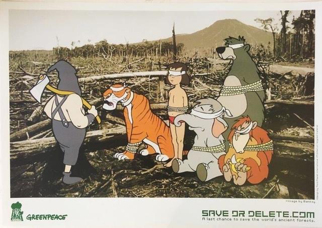 Banksy, ‘Save or delete (Greenpeace print)’, 2001-2002, DIGARD AUCTION