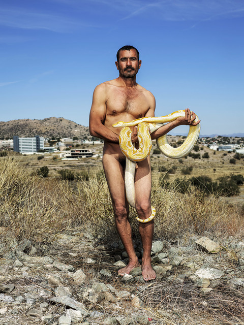 Pieter Hugo, ‘The snake charmer, Hermosillo’, 2019, Photography, Archival Pigment Print in two sizes, Yossi Milo Gallery
