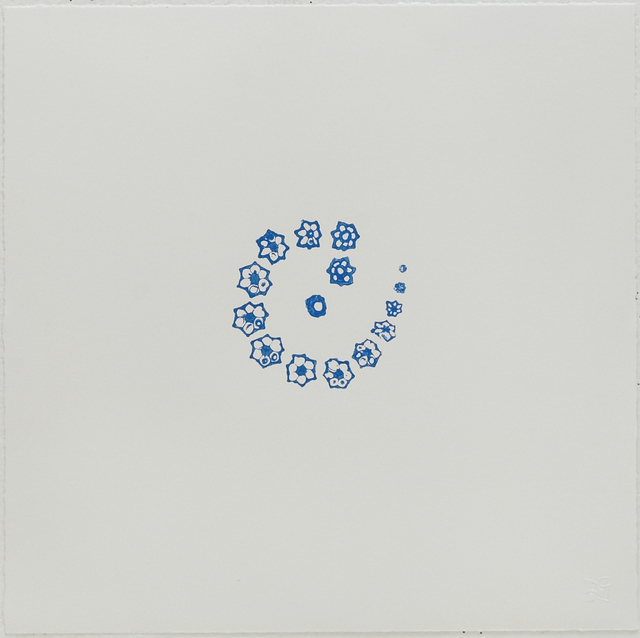Haegue Yang, ‘Vegetable Print - Okra Spiral #4’, 2012, STPI