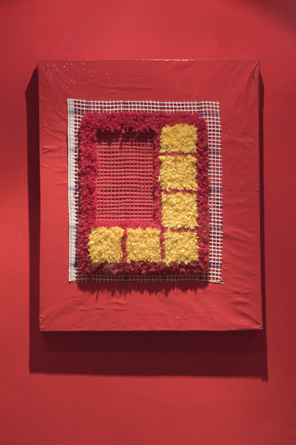 Allegra Pacheco, ‘Mantle and Crust I’, 2015, Drawing, Collage or other Work on Paper, Papier mâché, paper, wood, and oil based paint, LAMB Arts
