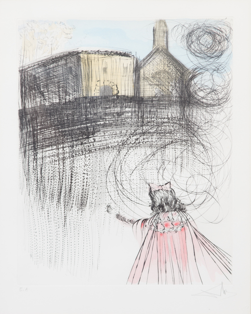 Salvador Dalí, ‘The Glory that was Spain's’, 1975, Print, Color etching, Hindman