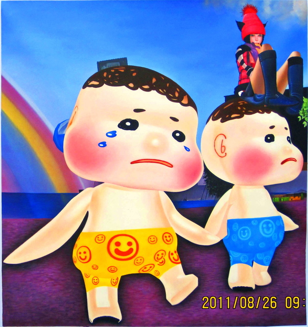 Potchi Moopp, ‘twins’, 2011, Galerie Jacob Paulett